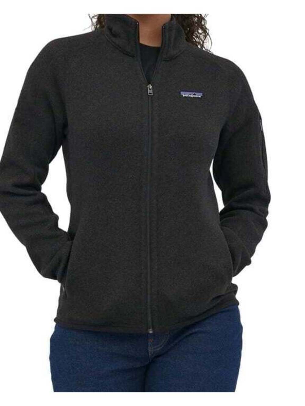 Patagonia Womens Better Sweater Full Zip Jacket in Black